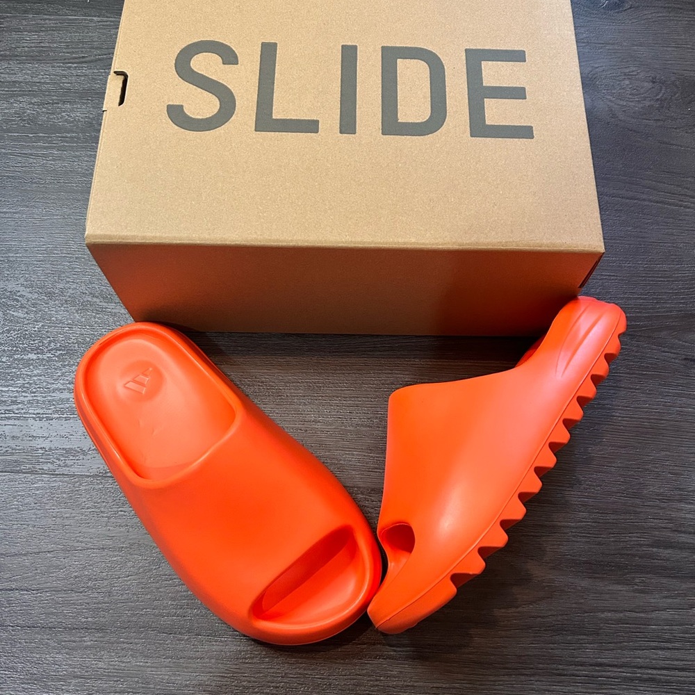 Yeezy Orange Slip-On Loafers